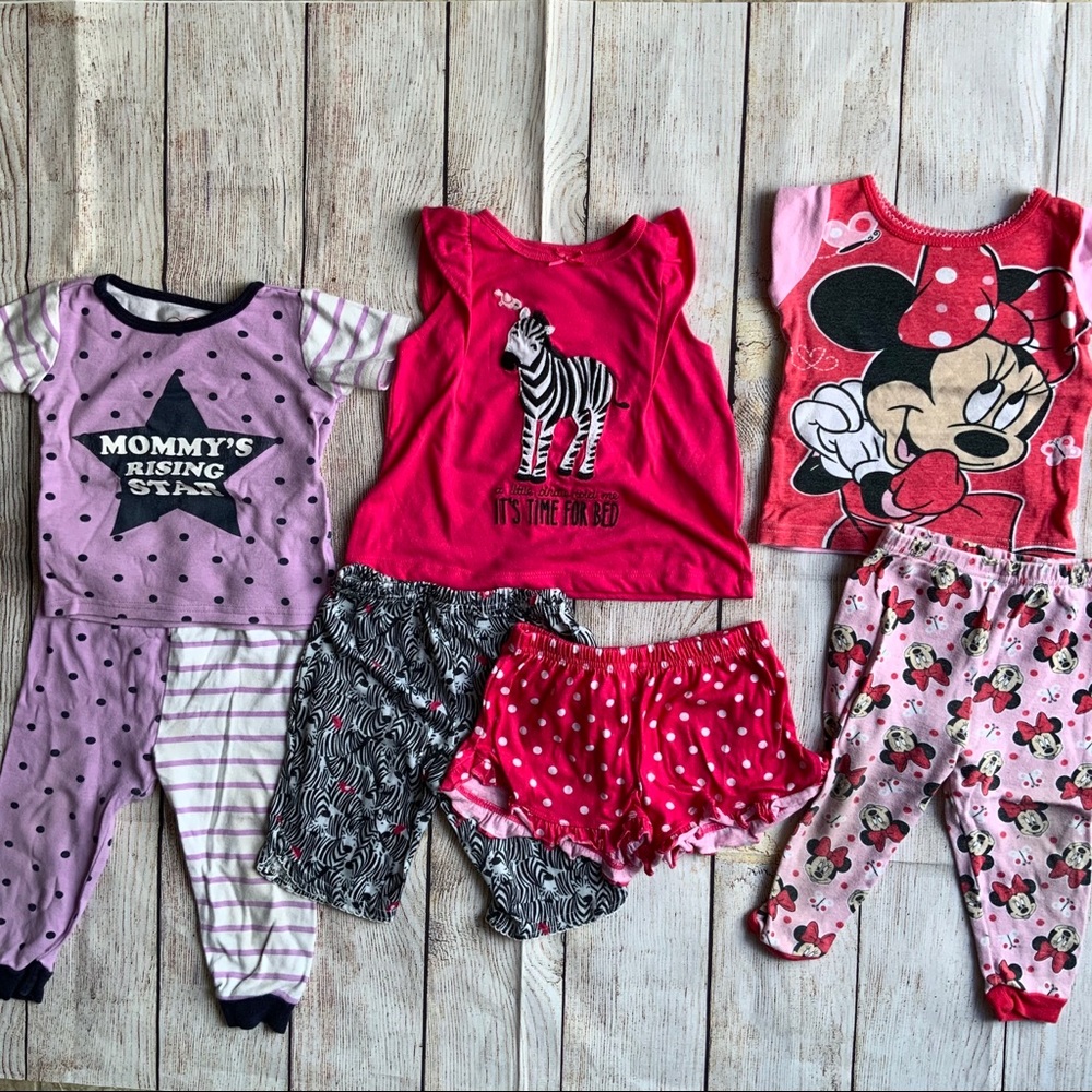 ❌sold❌Toddler girl pajamas